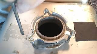 Remove garbage disposal mounting ring( quick/easy)