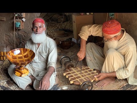 How a Woodworking Master Make Segmented Bowl || Handmade Segmented Bowl on Custom Lathe Machine