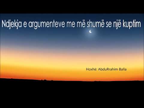 Ndjekja e argumenteve me më shumë se një kuptim - Hoxhë: AbduRrahim Balla