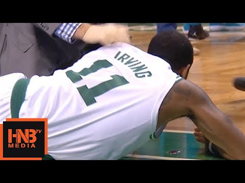Kyrie Irving - Smashed Face / Blood / Celtics vs Hornets