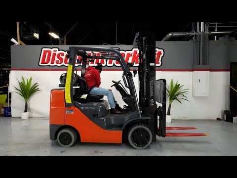 TOYOTA 8FGCU30 6,000 lb LP(Propane) #9181 - Forklift for Sale
