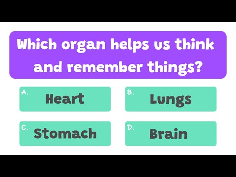 Parts of the Body Quiz | Body Parts Quiz | Human Body Quiz | Quiz Time