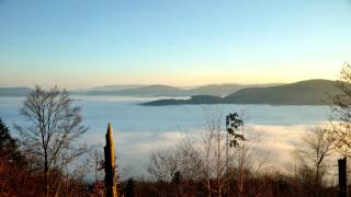 preview picture of video 'Timelapse Mer de brouillard sur la vallée de Villé alsace france'