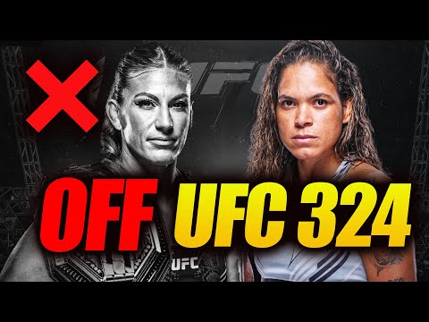 Kayla Harrison  OFF ❌ UFC 324 due to Neck INJURY