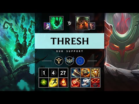 Thresh Support vs Nautilus - EUW Challenger Patch 14.24