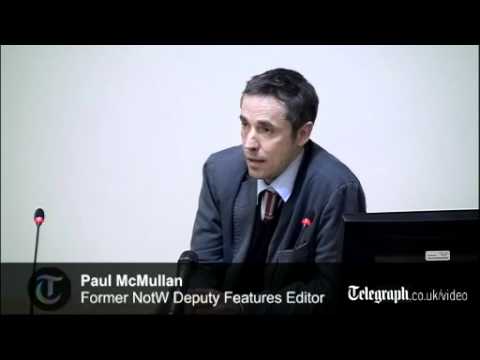 Leveson Inquiry: Paul McMullan says 'Piers Morgan set the culture at the News of World'