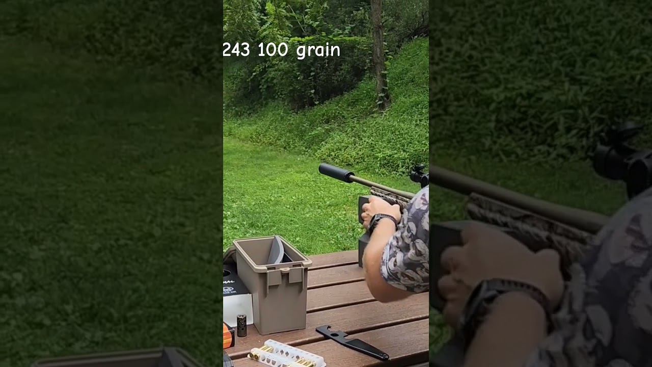 .243 through the Dead Air Primal #suppressed #deadair #primal #243 #hunting