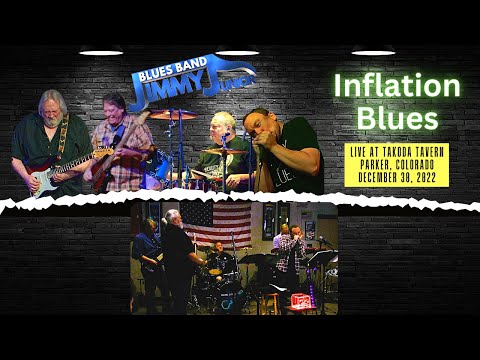"Inflation Blues" (BB King cover) - Jimmy Junior Blues Band - LIVE at Takoda Tavern