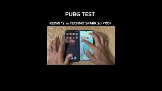 Download lagu TECNO SPARK 20 PRO  VS REDMI 12 - PUBG TEST mp3