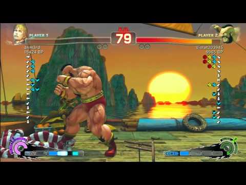 SSF4 Rank Match  dnm3rd (CO)  vs  Violat203945 (ZA)