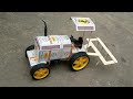 How To Make Matchbox Tractor At Home Diy Mini Tractor Mini Tractor Science Project