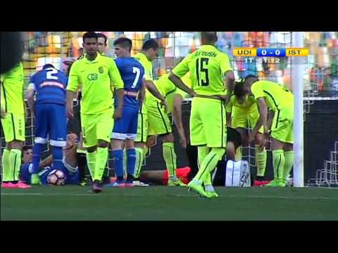 25 marzo 2017  sintesi Udinese -  NK Istra 0 - 1
