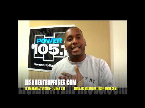 DJ SELF FROM POWER 105.1 GIVES DROP FOR LISHA ENTERPRISES