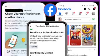 How To Login Facebook Without Two Factor Authentication Code 2024 | Two Factor Facebook Problem