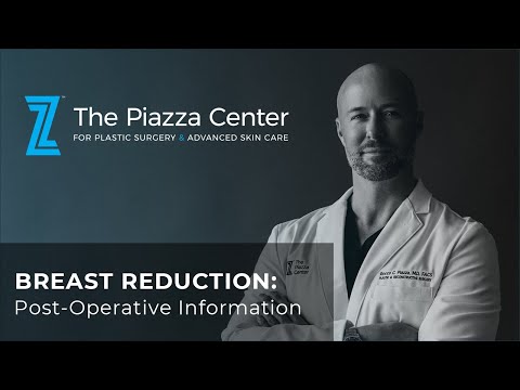 Breast Lift: Post-Operative Instructions