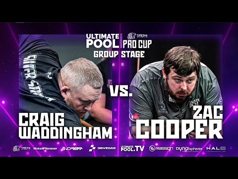 FOR THE LAST 16 | Craig Waddingham v Zac Cooper | Group 4 | TOAM PRO Cup 2025
