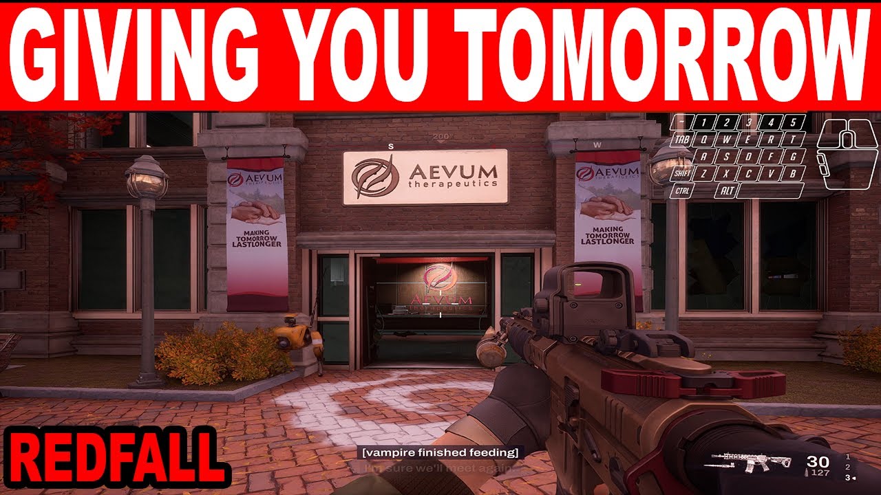 Redfall How to Finish GIVING YOU TOMORROW Mission Guide - Aevum Film & Spare Projector Bulb Location