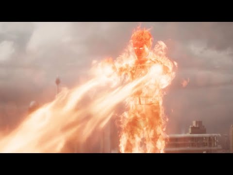 Human Torch- Powers Scenes (The Fantastic Four: First Steps)