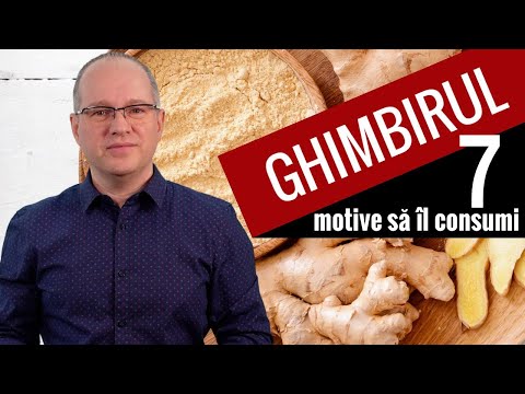 GHIMBIRUL - 7 motive să îl consumi