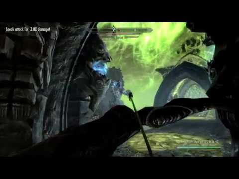 The Elder Scrolls V: Skyrim Let's Play - Part 79 [No Commentary] (Black Books and Karstaag FAILS!)