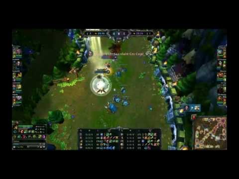 Doublelift 2v1 Vayne vs Corki/Shaco. NESL Finals