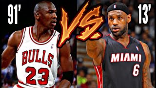 2013 LeBron vs 1991 Jordan: Who&#39;s Better?