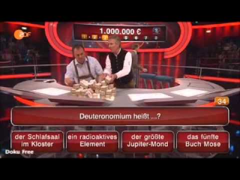 ZDF Rette die Million! vom 22.08.13 I Ganze Show!