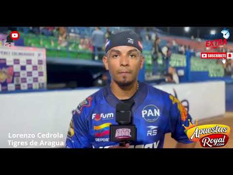 Palabras de Lorenzo Cedrola tras la victoria de Tigres de Aragua 3-2 sobre Caribes de Anzoátegui 🐯🇻🇪