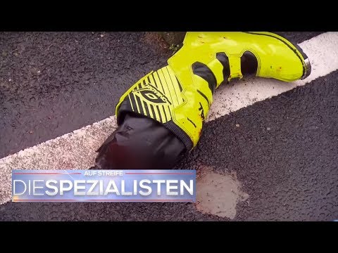 Abgetrennter Fuß von Biker gefunden - Wo ist der Rest? | Auf Streife - Die Spezialisten | SAT.1 TV