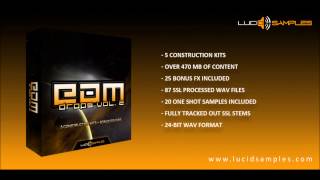 Video thumbnail for EDM Drops Vol  2 - Stems Pack for EDM Producers by Lucidsamples
