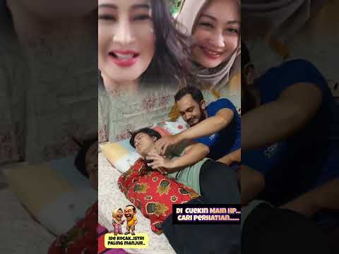Kocak , lucu 😆🤣Di cuekin suami , istri cari perhatian