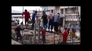 Pile driving - Thailand style