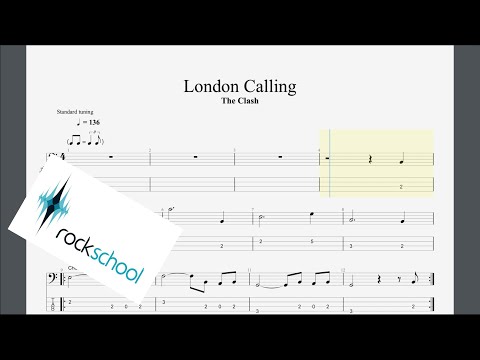 London Calling Rockschool Grade 3 Bass