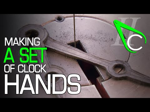 Making A Set Of Clock Hands