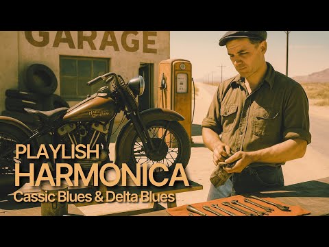 Chicago Blues Harmonica Jam – Delta Blues Harmonica Instrumental Backing Track
