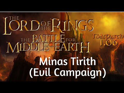 Sauron will ruin this land ! | Battle For Middle-Earth v1.06 - Minas Tirith [Hard]