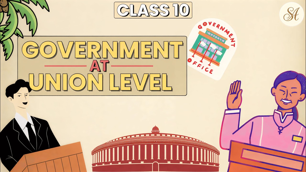 Thumbnail for Governance at Union Level class 10 NIOS | Full ch in animation