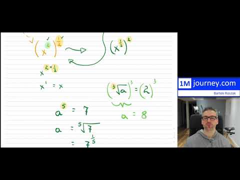 Grade 9 Math - Solving for unknown with exponents or radicals
