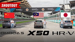 Download lagu Drag Race: Honda HR-V vs Proton X50 vs Omoda 5 - AutoBuzz mp3