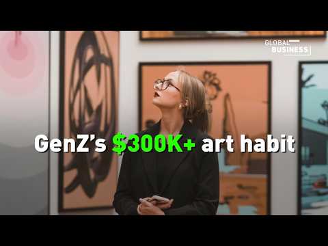 Gen Z is outspending older generations in the art market — here's why