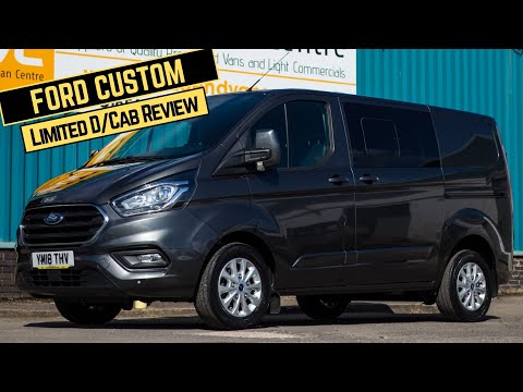 Ford Transit Custom Limited Doublecab Detailed Walk & Talk Review