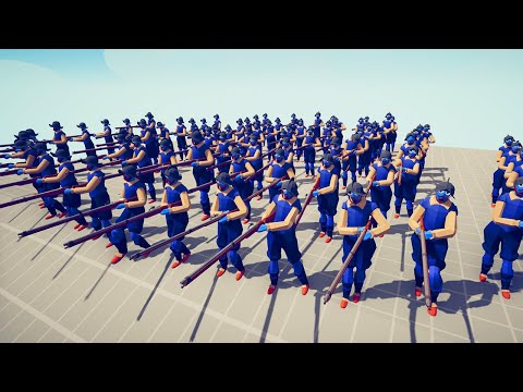 Musketeers Vs  MANY ARMIES - Totally Accurate Battle Simulator - TABS
