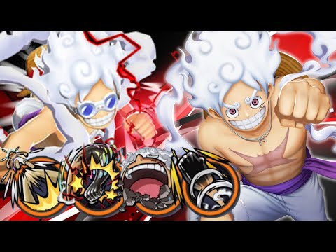 THE FOUR EMPEROR MONKEY D. LUFFY GAMEPLAY IN THE BLACKBEARD V2 ERA | ONE PIECE BOUNTY RUSH | OPBR