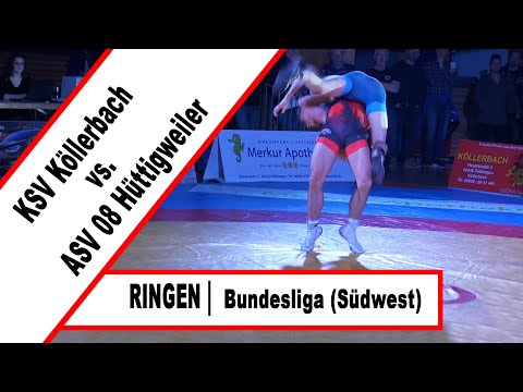 KSV Köllerbach vs. ASV Hüttigweiler - Bundesliga Ringen