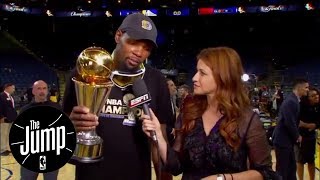 A Look Back At Kevin Durant’s First Interview As An NBA Champion | The Jump | ESPN