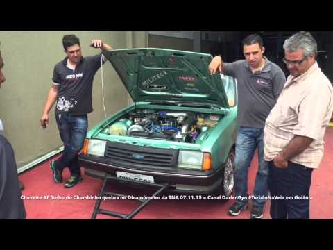 Quebrou!!! Chevette AP Turbo do Chumbinho quebra no Dinamômetro da TNA 07.11.15 = Canal DarlanGyn