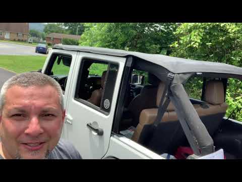 Jeep JKU Rampage Trailview Tonneau Top Install