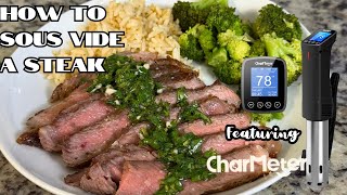 How to Sous Vide a Perfect Ribeye Steak | CharMeter Sous Vide Review