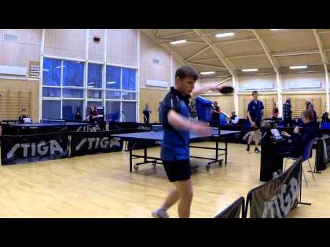 140119 Juniordivision, Jesper Ravn - Frederik Tram