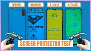 Download lagu Normal / Hydrogel / Glass / Ceramic Screen Protector COMPARISON and DURABILITY Test mp3